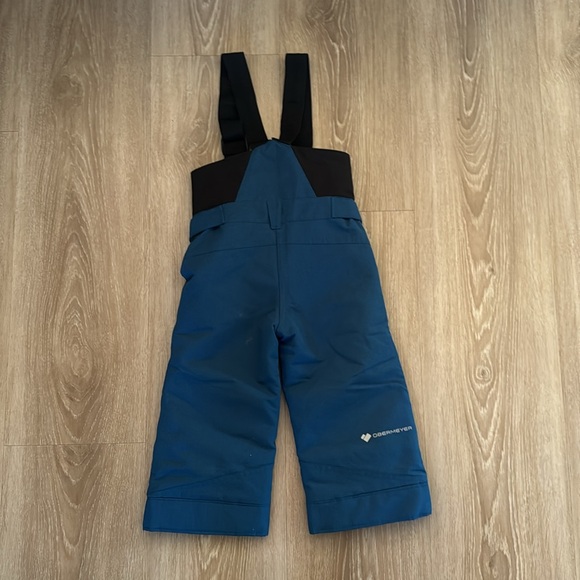 OBERMEYER Boys' Warp Snow Ski Bib Snowboard Winter Pant Suspenders Blue Sz 3 - Picture 5 of 5